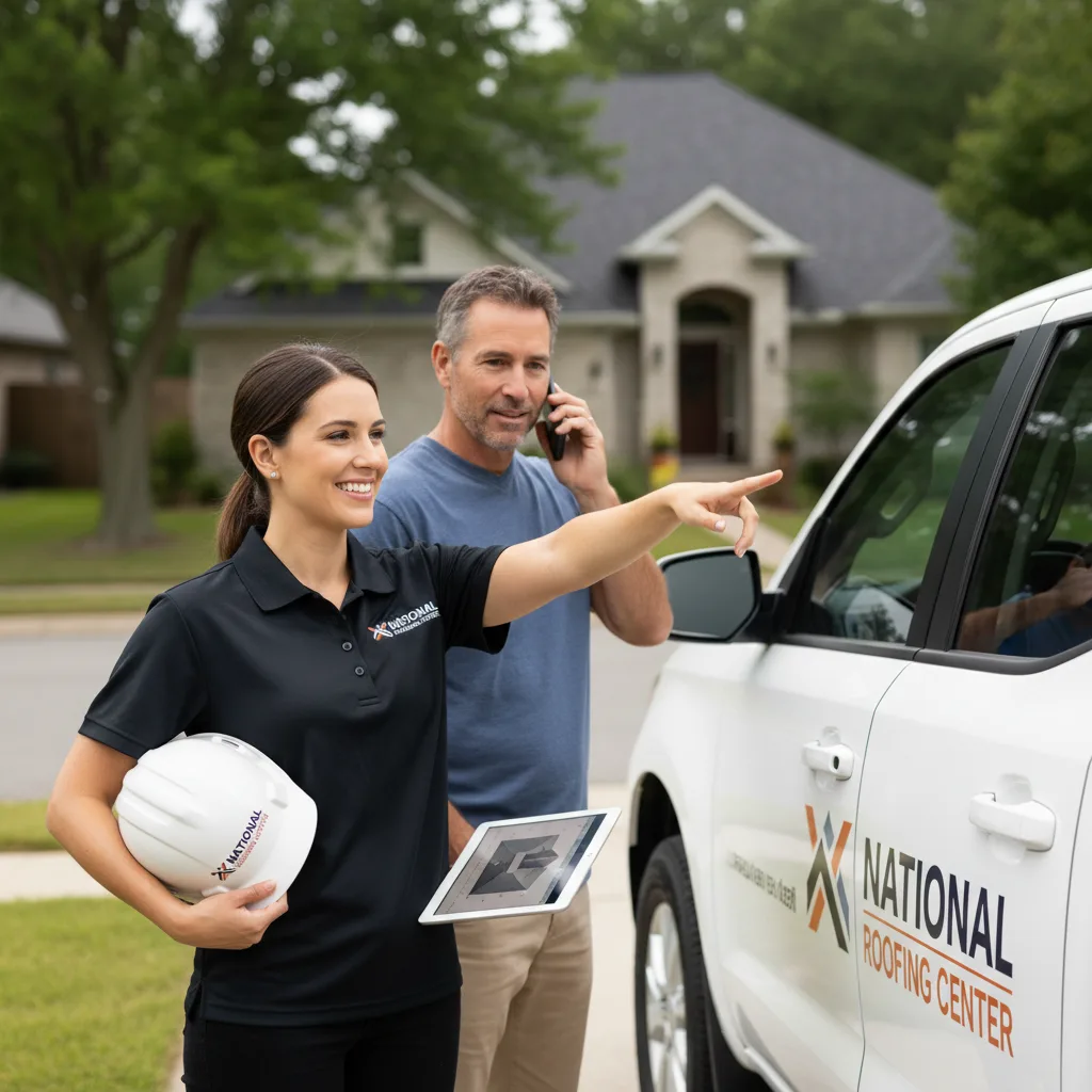 National Roofing Center customer support in Atherton